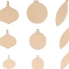 Sale Set de 90 Mini Siluetas de Madera Bolas Splendid Christmas Maderas