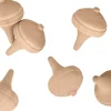 Outlet Set de 6 Peonzas de Madera Maderas