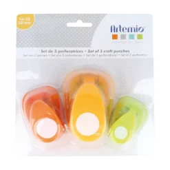 Discount Set de 3 perforadoras Círculos Perforadoras
