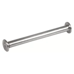 Sale Set de 4 Pernos de Metal Con Tornillo Plata Metales