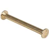 Discount Set de 4 Pernos de Metal Con Tornillo Dorado Organización