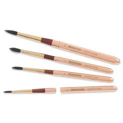 Clearance Set de 4 Pinceles de Viaje para Acuarela Neptune Pinceles Y Brochas