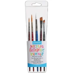 Hot Set de 5 Pinceles para Letteting Pinceles Y Brochas