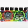 Hot Set de 6 Pinturas Acrílicas Black Light Neon Americana 59ml Pinturas Acrílicas