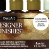 Hot Set de 4 Pinturas Designer Finishes acero oxidado Pinturas Acrílicas|Doraduras