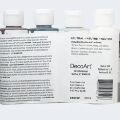 Discount Set de 4 Pinturas Fluid Art Neutral Pinturas Acrílicas