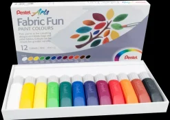 Outlet Set de 12 pinturas líquidas textiles Pinturas Para Tela Y Seda
