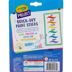 Sale Set de 6 pinturas secado rápido Project Niños Niños Y Regalos