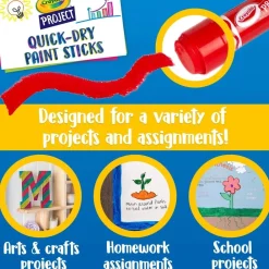 Sale Set de 6 pinturas secado rápido Project Niños Niños Y Regalos