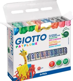 Set de 12 plastilinas Patplume 350gr Niños Niños Y Regalos