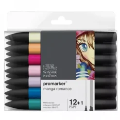 Clearance Set de 12+1 Promarker Manga Romance Winsor & Newton Rotuladores