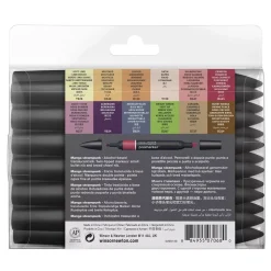 Best Set de 12+1 Promarker Manga Steampunk Winsor & Newton Rotuladores