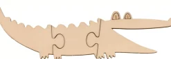 Set de 4 Puzzles de Madera Safari Maderas
