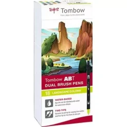 Online Set de 18 rotuladores ABT Dual Brush Paisajes Rotuladores