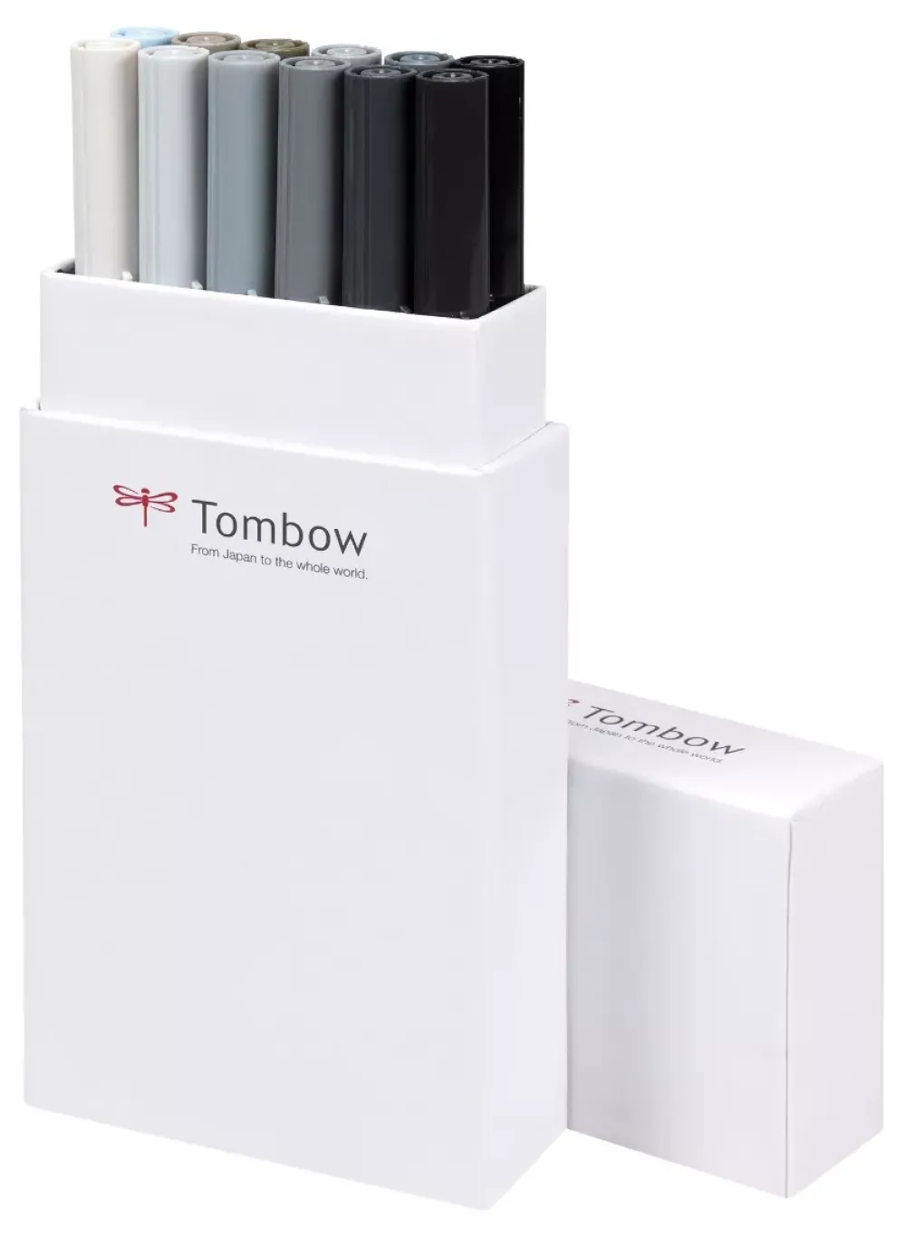 Outlet Set de 12 rotuladores ABT Dual Brush Colores Grises Rotuladores