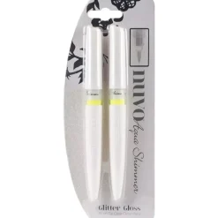 Online Set De 2 Rotuladores Aqua Shimmer Glitter Gloss Pens Rotuladores