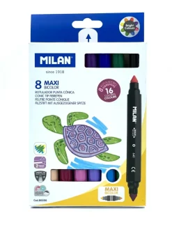 Set de 8 rotuladores bicolor Maxi Rotuladores
