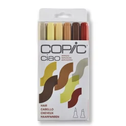 Online Set De 6 Rotuladores Ciao Tonos Cabello Rotuladores