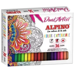 New Set de 36 Rotuladores Dual Artist Color Experience Rotuladores