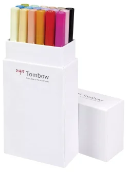 Set de 18 rotuladores Dual Brush Colores Secundarios Rotuladores