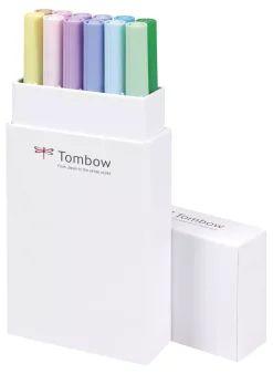 Outlet Set de 12 rotuladores Dual Brush Colores Pastel Rotuladores