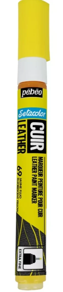 Sale Set de 2 Rotuladores Fluor Setacolor Cuero Rotuladores|Pinturas Para Tela Y Seda