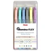 Outlet Set de 6 rotuladores fluorescentes doble punta pastel Illumina Flex Rotuladores