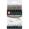 Outlet Set de 8 Rotuladores grises Pigma Micron Rotuladores