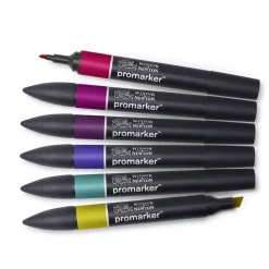 New Set de 6 Rotuladores Promarker Tonos Profundos Rotuladores