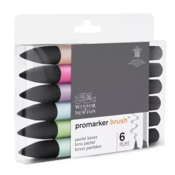 Best Set de 6 Rotuladores Promarker Brush Tonos Pastel Rotuladores