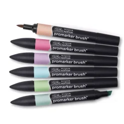 Best Set de 6 Rotuladores Promarker Brush Tonos Pastel Rotuladores