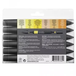 Outlet Set de 6 Rotuladores Promarker Tonos Amarillos Rotuladores