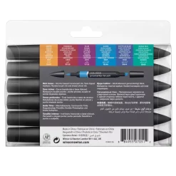 Discount Set de 6 Rotuladores Promarker Brush Tonos Profundos Rotuladores