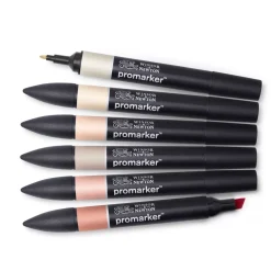 Clearance Set de 6 Rotuladores Promarker Tonos Piel #01 Rotuladores