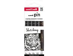 Discount Set de 5 rotuladores Scketching Pin Rotuladores