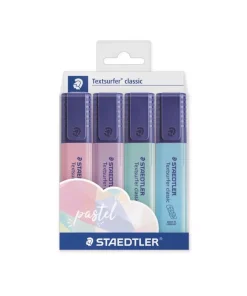 New Set de 4 Rotuladores Textsurfer Classic Pastel Rotuladores