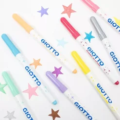 Outlet Set de 8 Rotuladores Turbo Glitter Pastel Niños Niños Y Regalos