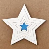 Outlet Set de 4 Shakers Estrellas 19cm Maderas
