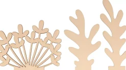 Hot Set de 10 Siluetas de Madera Peces Maderas