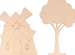 Discount Set de 9 Siluetas de Madera Molino Maderas