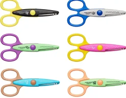Best Set de 6 Tijeras Decorativas Kidzors Herramientas De Corte