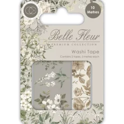 Best Set de 2 Washi Tapes Belle Fleur Decoupage|Papeles