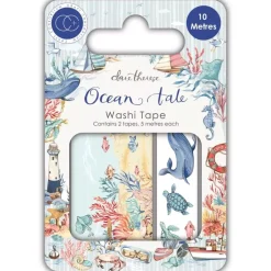 Outlet Set de 2 Washi Tapes Ocean Tale Decoupage