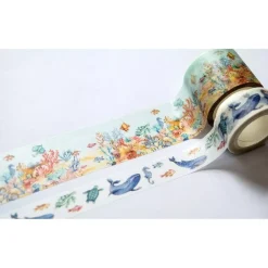 Outlet Set de 2 Washi Tapes Ocean Tale Decoupage