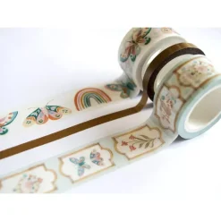 Set de 3 Washi Tapes Secret Garden Papeles|Decoupage
