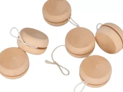 Outlet Set de 6 Yoyos de Madera Maderas