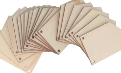 New Set de Banderines de Madera Maderas