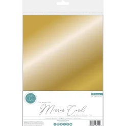 Hot Set de cartulinas metalizadas The Essential Mirror Card Gold Papeles