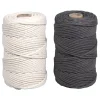 Set de Hilos de Macramé Gris Pizarra 2mm Macramé