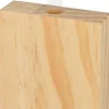 Best Set de Jarrones de Madera Cuadrado Maderas